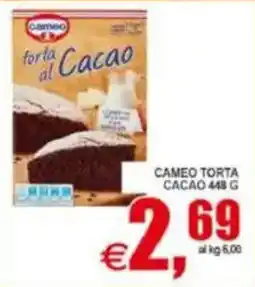 Pewex Cameo torta al cacao offerta