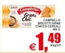 Pewex Campiello biscotti gran chicco cereali offerta