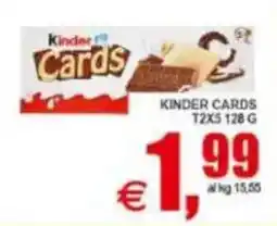 Pewex Kinder Cards offerta