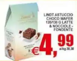 Pewex Lindt Astuccio Choco Wafer offerta
