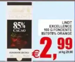 Pewex Lindt Excellence fondente 85% cacao offerta
