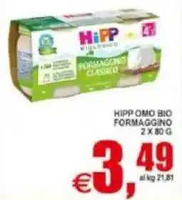 Pewex Hipp omo bio formaggino offerta