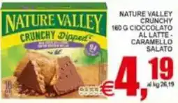 Pewex Nature Valley Crunchy Dipped Cioccolato al Latte - Caramello Salato offerta