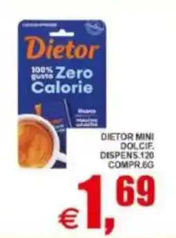 Pewex Dietor mini dolcificante offerta