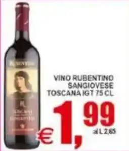 Pewex Vino Rubentino Sangiovese offerta
