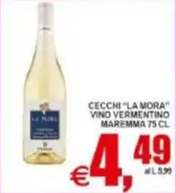 Pewex Cecchi La Mora Vino Vermentino offerta