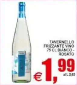 Pewex Tavernello frizzante vino bianco rosato offerta
