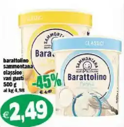 Il Castoro Supermercati Barattolino Sammontana classico offerta