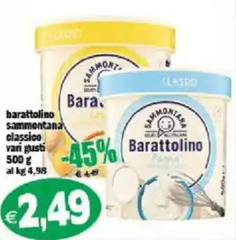 Il Castoro Supermercati Barattolino Sammontana classico offerta