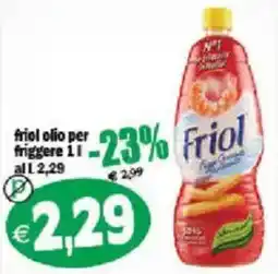 Il Castoro Supermercati Friol olio per friggere offerta