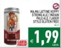 Pim Supermercati Ma.Ma lattine hoppy offerta