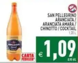 Pim Supermercati San Pellegrino aranciata offerta