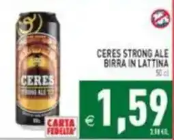 Pim Supermercati Ceres strong ale offerta
