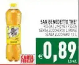 Pim Supermercati San Benedetto The' Pesca / Limone offerta