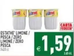 Pim Supermercati Estathe' limone offerta