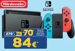 Euronics Tufano Nintendo Switch offerta