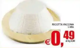 Pewex Ricotta vaccina offerta