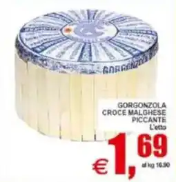 Pewex Gorgonzola croce malghese piccante offerta