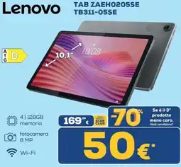 Euronics Tufano Lenovo Tab offerta