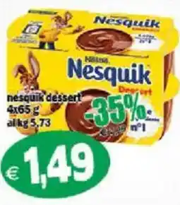 Il Castoro Supermercati Nesquik dessert offerta