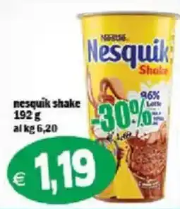 Il Castoro Supermercati Nesquik Shake offerta