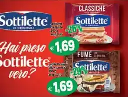 Il Castoro Supermercati Sottilette classiche offerta