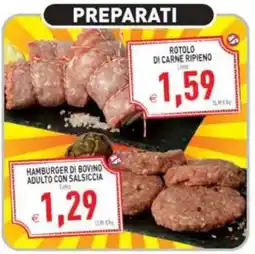 Pim Supermercati Rotolo di carne ripieno offerta