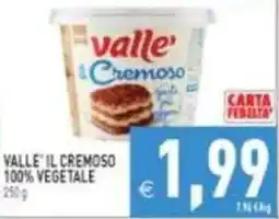 Pim Supermercati Valle il cremoso offerta