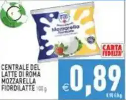 Pim Supermercati Mozzarella Fidrilatte offerta