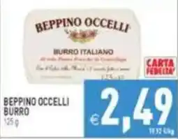 Pim Supermercati Beppino Occelli burro offerta