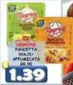 MercADone Pancetta dolce/affumicata offerta