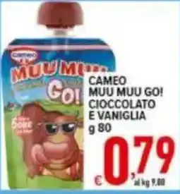 Iper Triscount Cameo Muu Muu Go! Cioccolato e Vaniglia offerta