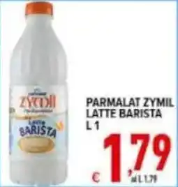 Iper Triscount Parmalat Zymil Latte Barista offerta