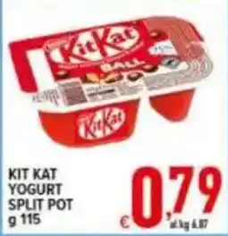 Iper Triscount Kit Kat yogurt split pot offerta