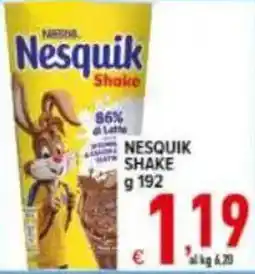 Iper Triscount Nesquik Shake offerta