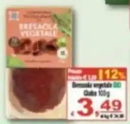 CTS Supermercati Bresaola vegetale offerta