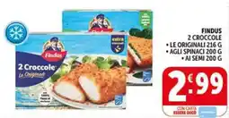 Gourmet Déco Findus 2 Crocchette Le Originali offerta