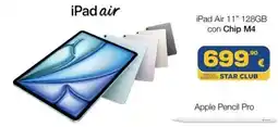 Euronics Tufano iPad Air 11" 128GB con Chip M4 offerta