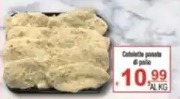 CTS Supermercati Cotolette panate di pollo offerta