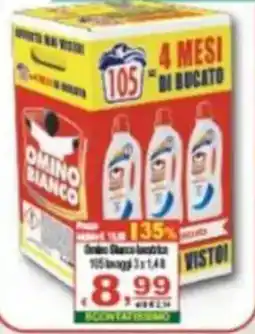 CTS Supermercati Omino Bianco lavatrice offerta