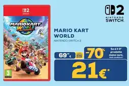 Euronics Tufano Nintendo Switch Mario Kart World offerta