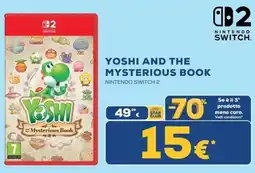 Euronics Tufano Nintendo Switch Yoshi and the Mysterious Book offerta