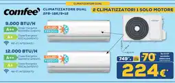 Euronics Tufano Comfee Climatizzatore Dual offerta