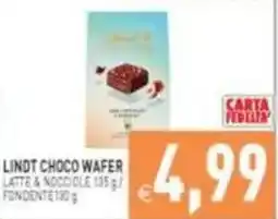 Pim Supermercati Lindt Choco Wafer offerta