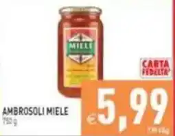 Pim Supermercati Ambrosoli miele offerta