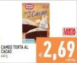 Pim Supermercati Cameo torta al cacao offerta