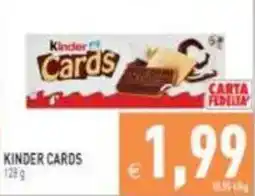 Pim Supermercati Kinder Cards offerta