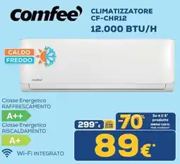 Euronics Tufano Comfee Climatizzatore CF-CHR12 offerta