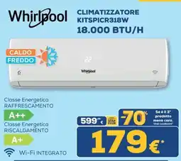 Euronics Tufano Whirlpool Climatizzatore offerta