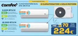 Euronics Tufano Comfee Climatizzatore Dual offerta